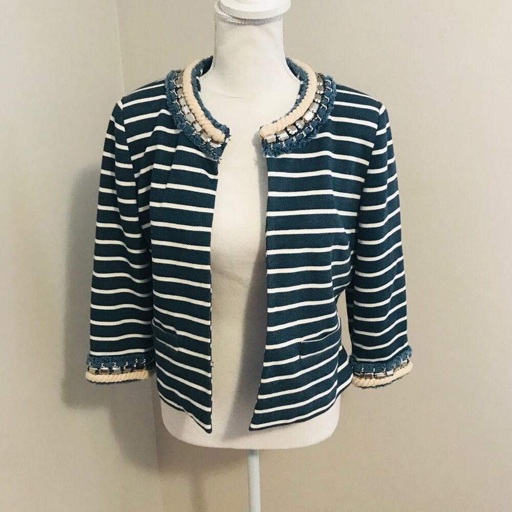Boston Proper Cropped Jacket